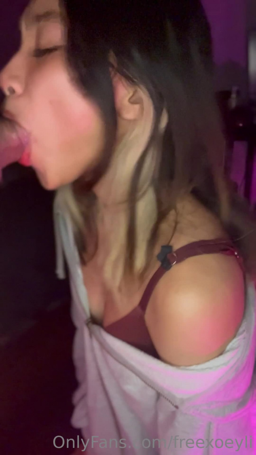 Image Of OnlyFans 2023 Xoey Li I Kneel In Front Of Him And Deep Throat His Dick In A Sloppy Messy Blowjob Until He Cums On My Tits XXX VERTICAL 1080p MP4-P2P [XC]