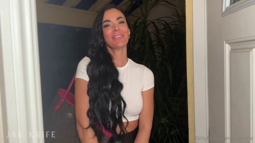 Image Of OnlyFans - Venus Valencia, Jak Knife - Wife's Friend Massages My Cock