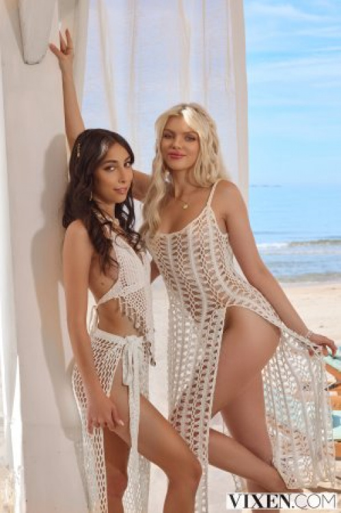 Image Of Vixen - Ashby Winter, Eva Generosi - Two Beach Babes Have Hot Group Sex (27.04.2026)