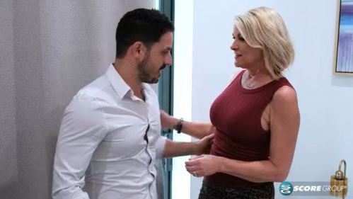 Image Of 50PlusMILFs - Pretty Petunia - In her first XXX scene, Pretty Petunia, 53, fucks her hubby's friend