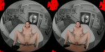 Image of PassthroughVR - RealVR - Ellie Nova - Panty Air Drop Passthrough - Brunette 4096p
