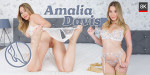Image of CzechVRFetish - Amalia Davis - A Perfect Girl With Perfect Feet - Blonde, Masturbation 3840p