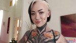 Image of PervCity - Lorelai Leigh - Tattooed Beauty Lorelai Suicide First Anal Ends With Facial